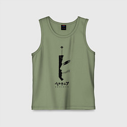 Майка детская хлопок BERSERK, цвет: авокадо