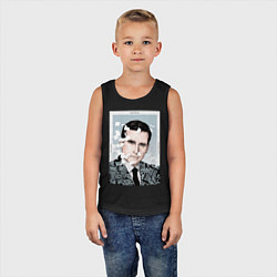 Майка детская хлопок Майкл Гэри Скотт Офис, цвет: черный — фото 2