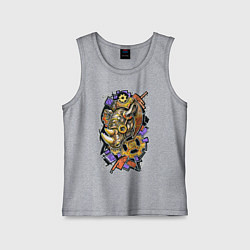 Детская майка Носорог