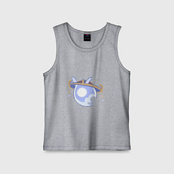 Майка детская хлопок Дух Скарамучча, цвет: меланж