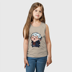 Майка детская хлопок Baby Nero, цвет: миндальный — фото 2