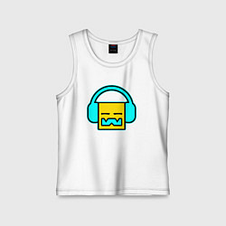 Детская майка Geometry Dash: Music