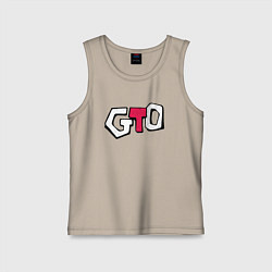 Майка детская хлопок Great Teacher Onizuka, цвет: миндальный