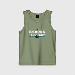 Детская майка SHARKS TERRITORY САН-ХОСЕ ШАРКС