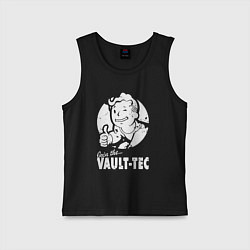 Детская майка Vault boy - join the vault tec