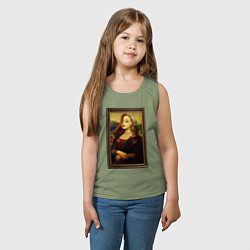 Майка детская хлопок Джессика Рэббит, цвет: авокадо — фото 2