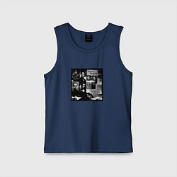 Майка детская хлопок Depeche Mode - 101 Pasadena, цвет: тёмно-синий