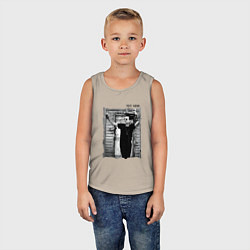 Майка детская хлопок Depeche Mode - Dave Gahan by Anton Corbijn, цвет: миндальный — фото 2