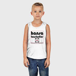 Майка детская хлопок Depeche Mode - Hansa tonstudios, цвет: белый — фото 2