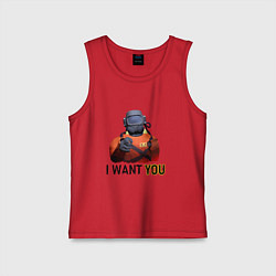 Детская майка Lethal Company: I want you