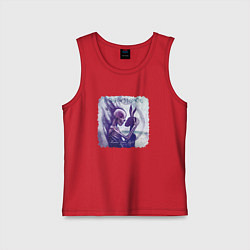 Майка детская хлопок The Birthday Massacre - under your spell, цвет: красный