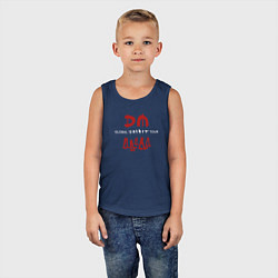 Майка детская хлопок Depeche Mode - Spirit shirt, цвет: тёмно-синий — фото 2