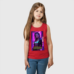 Майка детская хлопок League of Legends Kaisa Kda, цвет: красный — фото 2
