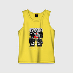 Майка детская хлопок Depeche Mode - Collage mode, цвет: желтый