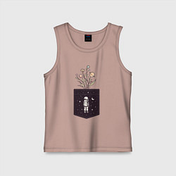 Детская майка Космический карман