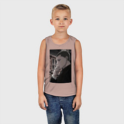 Майка детская хлопок Ведьма и чудовище Ашаф, цвет: пыльно-розовый — фото 2