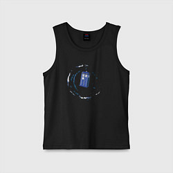 Детская майка Galaxy tardis