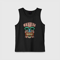 Детская майка Tiki face