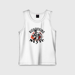 Детская майка Kickboxing style