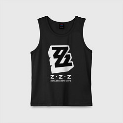 Майка детская хлопок Zenless zone zero лого, цвет: черный