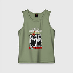 Майка детская хлопок Depeche Mode - A woman violator, цвет: авокадо