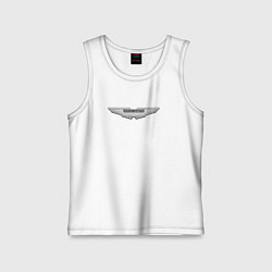 Детская майка Aston martin logo auto