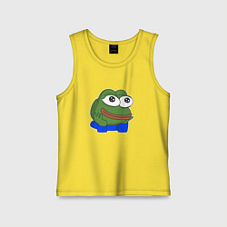 Майка детская хлопок Пепе добри, цвет: желтый