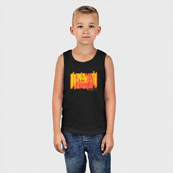 Майка детская хлопок Mickey 17, цвет: черный — фото 2