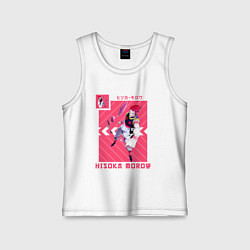 Майка детская хлопок Хантер Hisoka Morow, цвет: белый