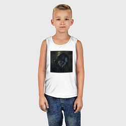 Майка детская хлопок Good joke, цвет: белый — фото 2