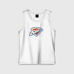 Майка детская хлопок SGA Oklahoma, цвет: белый