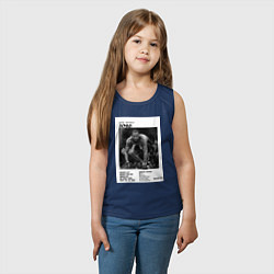 Майка детская хлопок Джон Джонс постер, цвет: тёмно-синий — фото 2