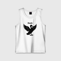 Детская майка Утка на взлете