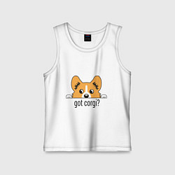 Детская майка Got Corgi