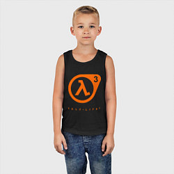 Майка детская хлопок Half-Life 3, цвет: черный — фото 2