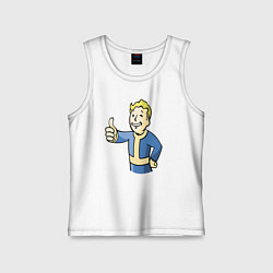 Детская майка Fallout vault boy