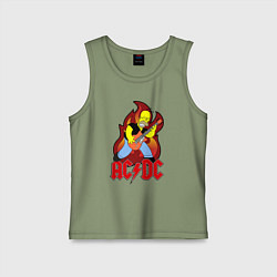 Детская майка AC/DC Homer