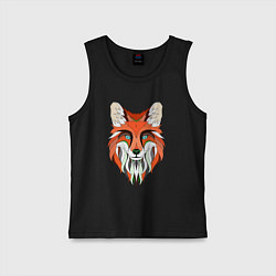 Детская майка Дизайнерская лиса