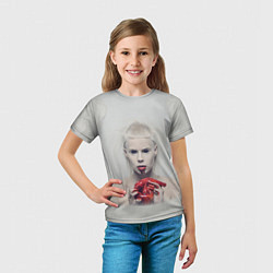 Футболка детская Die Antwoord: Blooded Heart, цвет: 3D-принт — фото 2