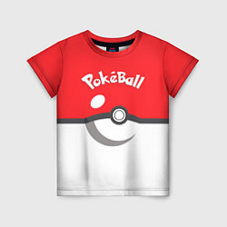 Детская футболка Покеболл - Покемоны