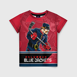 Детская футболка Columbus Blue Jackets