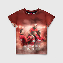 Футболка детская Manchester United, цвет: 3D-принт