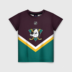 Футболка детская NHL: Anaheim Ducks, цвет: 3D-принт