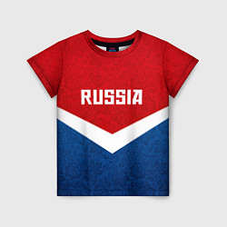 Футболка детская Russia Team, цвет: 3D-принт