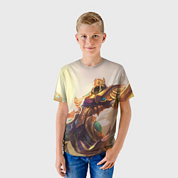 Футболка детская Sun, цвет: 3D-принт — фото 2