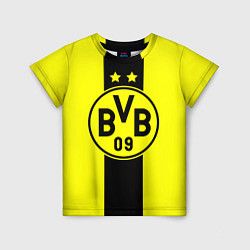 Футболка детская BVB FC: Yellow line, цвет: 3D-принт