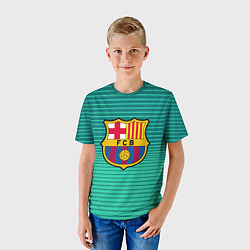 Футболка детская Барселона, цвет: 3D-принт — фото 2