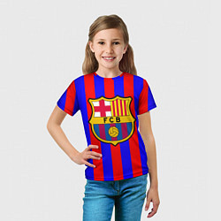 Футболка детская Barca FCB Club, цвет: 3D-принт — фото 2
