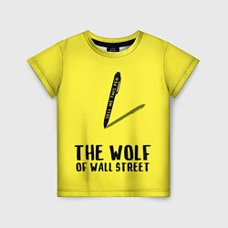 Футболка детская The Wolf of Wall Street, цвет: 3D-принт