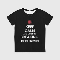 Детская футболка Keep Calm & Breaking Benjamin